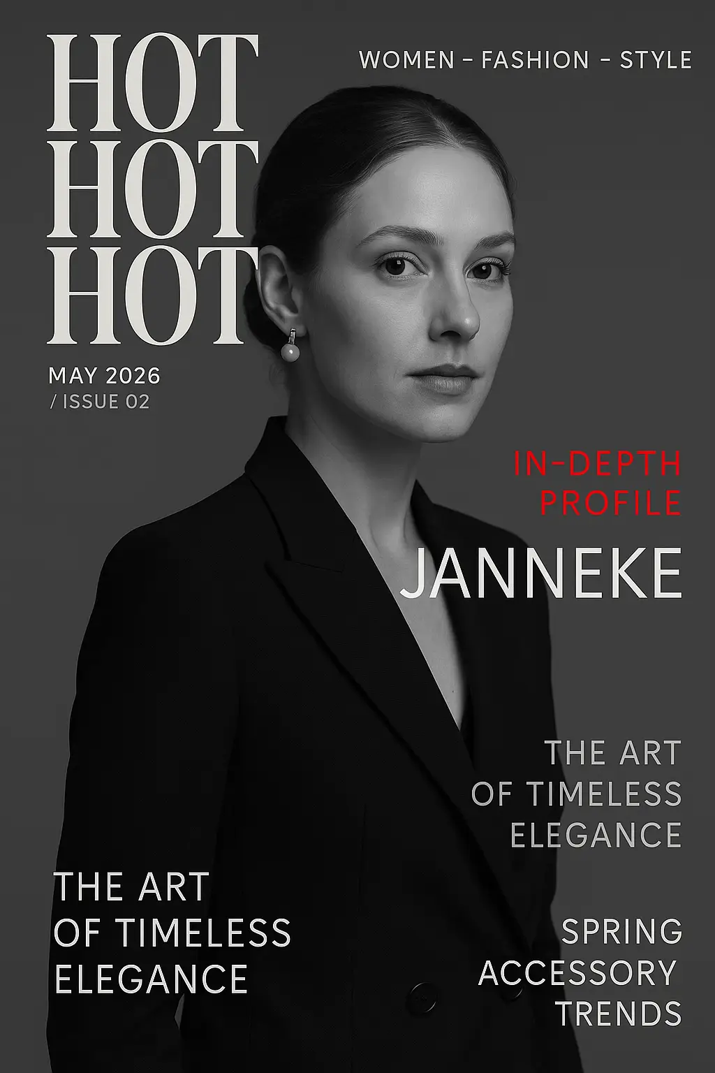 Hot Hot Hot! – Issue 5 cover – Janneke